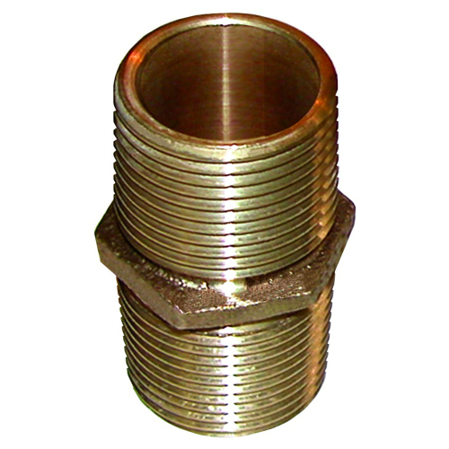 GROCO - GROCO Bronze Pipe Nipple - 1" NPT