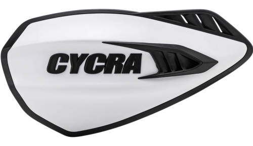 Cycra - Cycra Cyclone Handguards - White/Black - 1CYC-0056-237