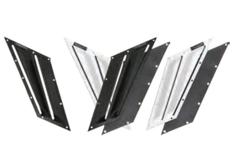 Proven Design Products - Proven Design Products Polaris Vents - Black - V-AXYSM15W