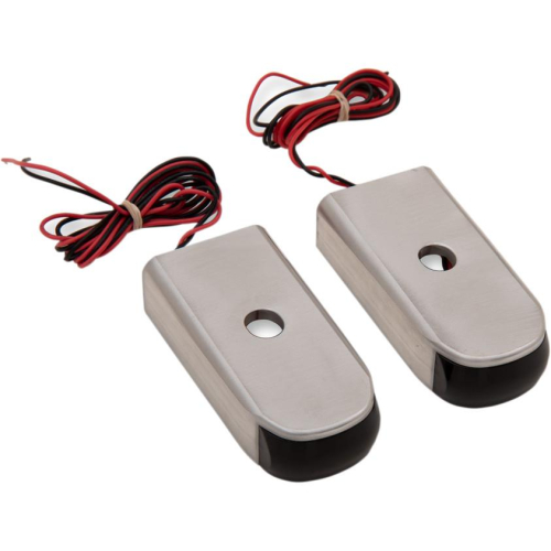 Alloy Art - Alloy Art Strut Mount LED Lights - Smoke Lens - Raw Finsh - SSL-BR-2R