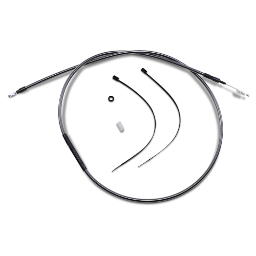 Magnum - Magnum Alternative Length Black Pearl Braided High Efficiency Clutch Cable - 74 11/16in. - 422112HE
