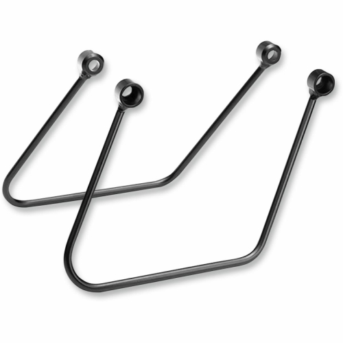 Cobra - Cobra Saddlebag Supports - Black Powdercoat - 02-6267B