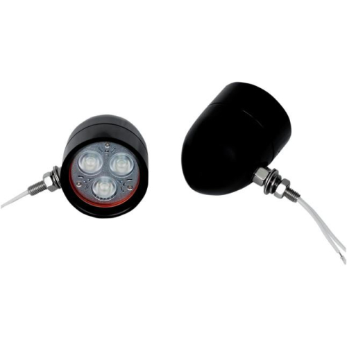 Custom Dynamics - Custom Dynamics Cool Magic Billet Bullet LED Driving Lights - CMBB-B