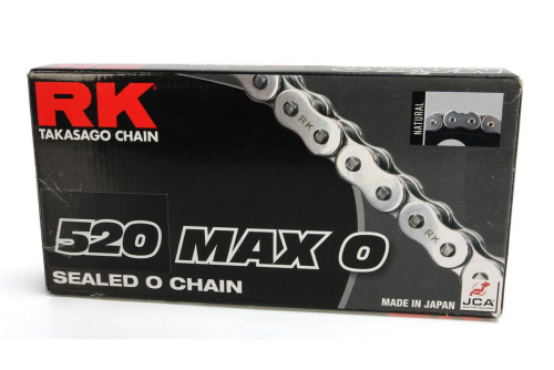 RK - RK 520 Max-O Chain - 88 Links - Natural - 520MAXO-88