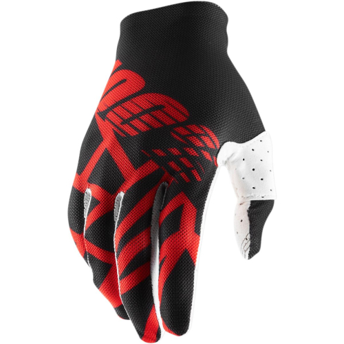 100% - 100% Celium 2 Gloves - 10009-267-11 - Black/Red/White - Medium