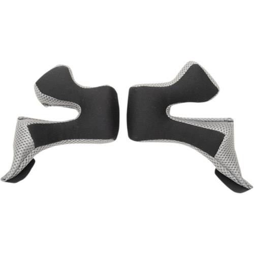 Thor - Thor Cheek Pads for Sector Helmets - Black/Gray - 4XL - 0134-2625