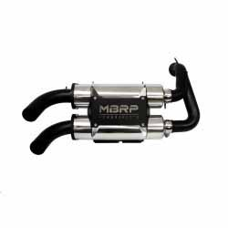 MBRP - MBRP Power Tech 4 Dual Exhaust System - Stainless Steel - AT-9520PT