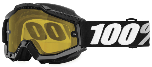100% - 100% Accuri Tornado Snow Goggles - 5021305902 - Tornado / Gold Mirror Lens - OSFM