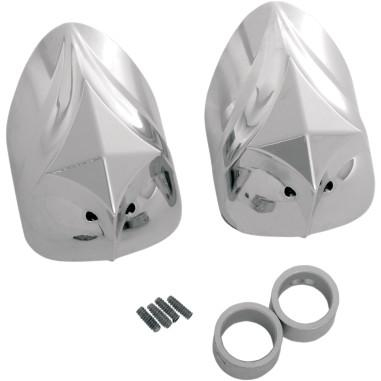 Russ Wernimont Designs - Russ Wernimont Designs Lower Fork Leg/Axle Covers - Diamond - RWD-50034