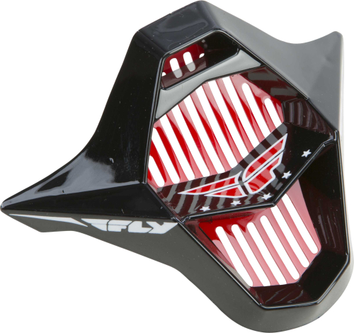Fly Racing - Fly Racing Mouthpiece for Fly Aurora Helmets - Red - 73-4805