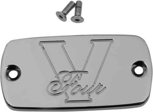 Baron Custom Accessories - Baron Custom Accessories Master Cylinder Cover - V4 Art Deco - BA-7606-04