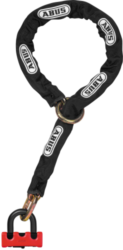 Abus - Abus Granit Power XS67 10KS 120 Chain Lock - 47in. x 10mm - Red - 59715