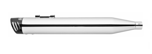 Freedom Performance - Freedom Performance 4in. Racing Slip-Ons - Chrome/Black Tips - IN00026