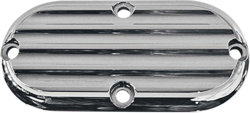 Joker Machine - Joker Machine Billet Inspection Cover - Finned - Chrome - 06-95FN