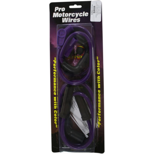 Sumax - Sumax 8mm Custom-Colored Plug Wires - Purple - 20338