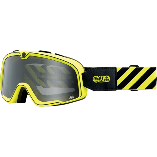 100% - 100% Barstow Classic Goggles - 50000-00016 - Fluorescent Yellow/Black - OSFM