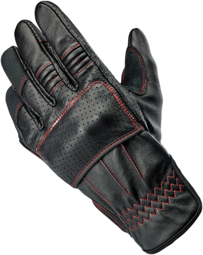 Biltwell Inc. - Biltwell Inc. Borrego Gloves - 1506-0108-303 - Redline - Medium