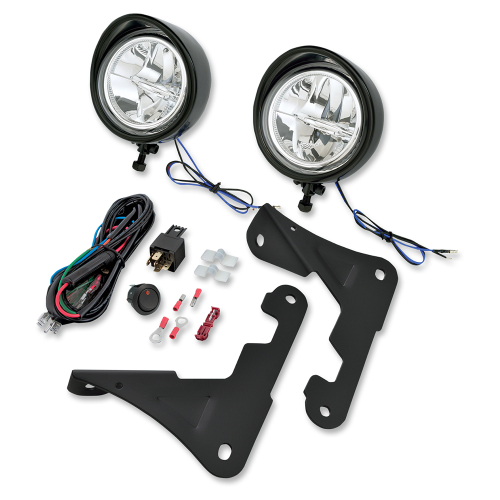 Show Chrome - Show Chrome 3.5in. LED Driving Light Kit - Black Satin - 91-315LBK