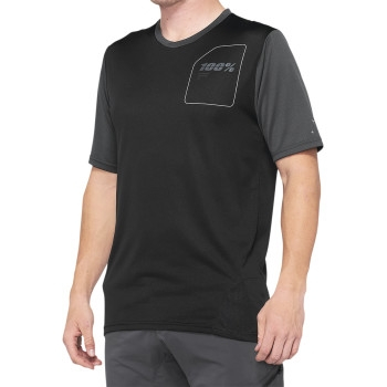 100% - 100% Ridecamp Jersey - 40027-00007 - Charcoal/Black - Large