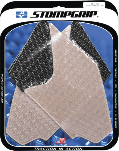 Stompgrip - Stompgrip Icon Tank Kits - Clear - 55-14-0023H