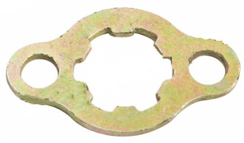 Outside Distributing - Outside Distributing Shaft Hole Plate for 420 Drive Chain Sprocket - 17mm/14mm Mount Clip - 10-0316