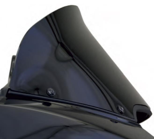 Wind Vest - Wind Vest 9in. Windvest Windshield - Black - 68-9030