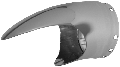 SuperTrapp - SuperTrapp End Cap - Chrome - Yaffe Big Pappa - 108-8040