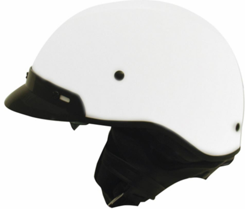 Zoan - Zoan Route 66 Solid Helmet - 031-006 - White - Large