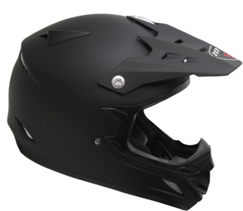 Zoan - Zoan MX-2 Solid Youth Helmet - 021-022 - Matte Black - Large