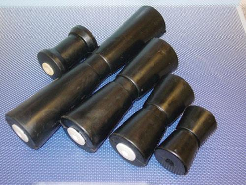Yates Rubber Corp - Yates Rubber Corp Super Heavy Duty Keel Roller - 8in. x 3-1/2in. x 5/8in. - 8244-105EC