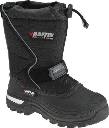 Baffin Inc - Baffin Inc Mustang Youth Boots - 4820-0068-001(5) - Black - 5