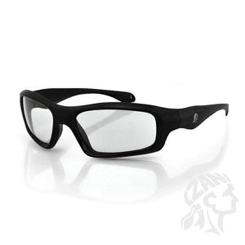 Bobster Eyewear - Bobster Eyewear Seattle Sunglasses - EZSE001C - Black / Clear Lens - OSFM