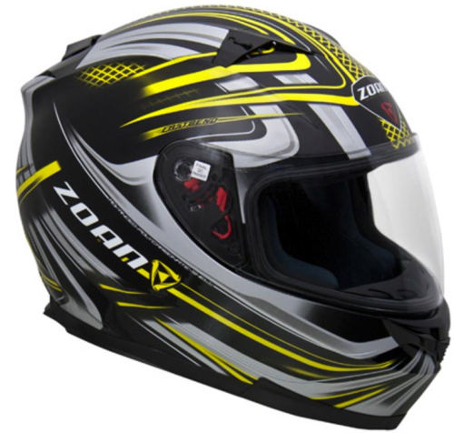 Zoan - Zoan Blade SV Reborn Graphics Snow Helmet with Double Lens Shield - 035-243SN - Yellow - X-Small