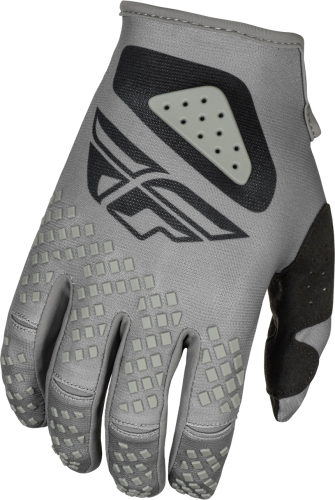 Fly Racing - Fly Racing Kinetic Sym Gloves - 378-412XS - Gray/Black - X-Small