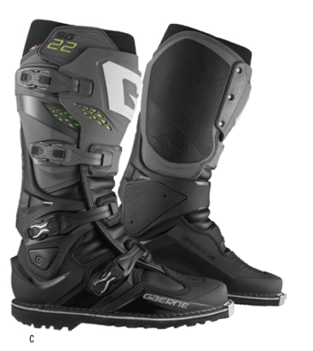 Gaerne - Gaerne SG-22 Gore-Tex Enduro Boots - 2263-007-44 5 - Anthracite/Black - 44.5