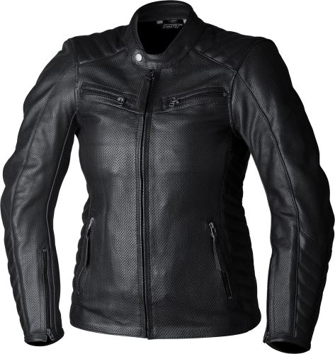 RST - RST Roadster Air Womens Leather Jacket - 103538BLK-12 - Black - Medium