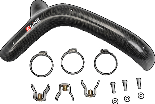 E Line - E Line Carbon Fiber Heat Shield - MHS35020