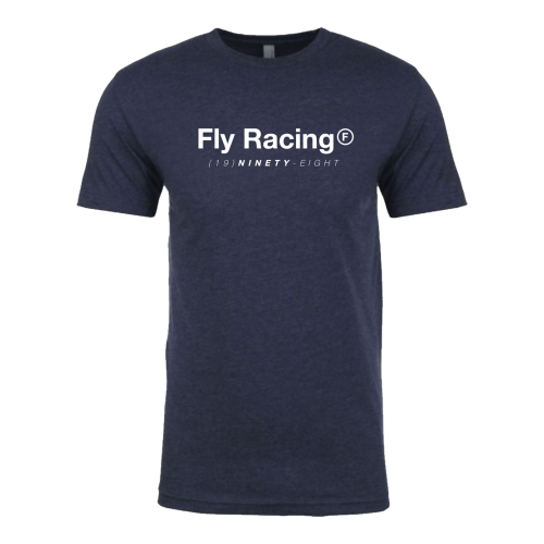 Fly Racing - Fly Racing Fly Trademark T-Shirt - 354-0314L - Midnight Navy - Large