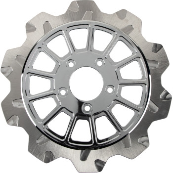 Lyndall Racing Brakes - Lyndall Racing Brakes Crown Cut Brake Rear Rotor - 11.5in. - 9 Spoke - 2002-2033