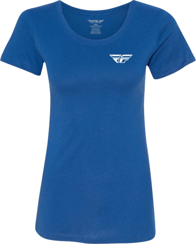 Fly Racing - Fly Racing Fly Pulse Womens T-Shirt - 356-0081M - Blue - Medium