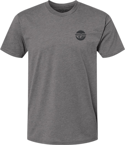 Fly Racing - Fly Racing Fly Prime T-Shirt - 352-0076S - Gray Heather - Small