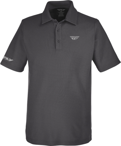 Fly Racing - Fly Racing Fly Performance Polo Shirt - 352-6016M - Charcoal - Medium