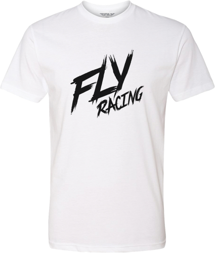 Fly Racing - Fly Racing Fly Brawl T-Shirt - 352-0024X - White - X-Large