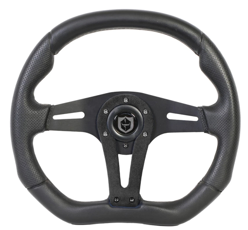 Pro Armor - Pro Armor Force Steering Wheel - 13.5in. - Black - A19UZ284BL