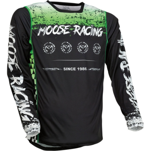 Moose Racing - Moose Racing M1 Jersey - 2910-6880 - Green/Black - 2XL
