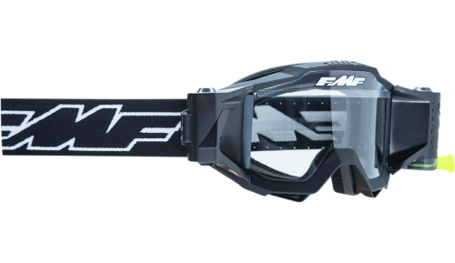 FMF Racing - FMF Racing PowerBomb Film SYstem Rocket Youth Goggles - F-50320-901-01 - Black / Clear Lens - OSFM
