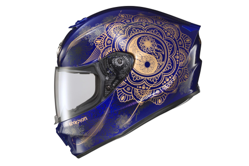 Scorpion - Scorpion EXO-R420 Namaskar Helmet - 42-1624 - Blue - Medium