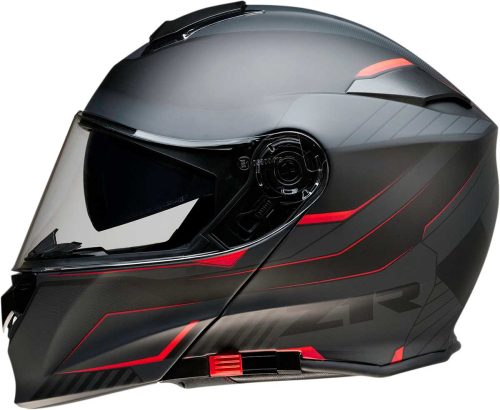 Z1R - Z1R Solaris Scythe Helmet - 0100-2029 - Black/Red - Small
