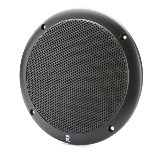 Poly-Planar - Poly-Planar MA-4056 6" 80 Watt Speakers - Black