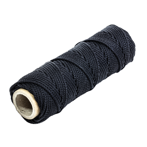 Tigress - Tigress 100' of 300lb Nylon Braid - Black